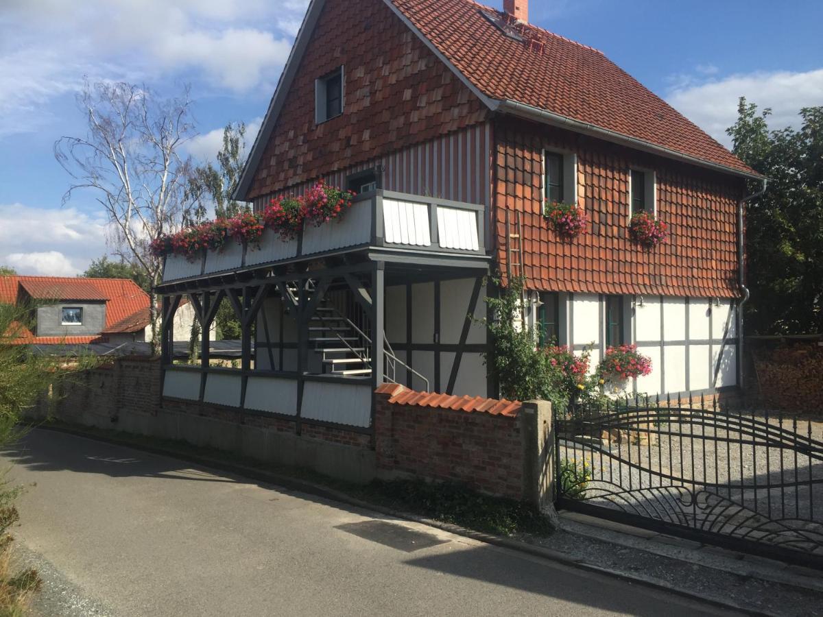 Schoene Gemuetliche Ferienwohnung Mit Kamin II Im Harz Darlingerode Bagian luar foto